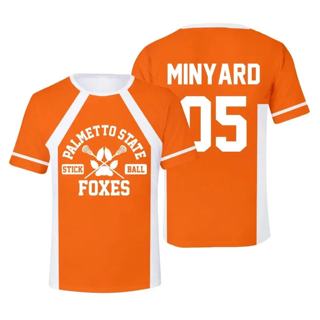 Palmetto State The Foxhole Court Custom Orange Kids Jersey - BYTOODAY
