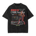RE X Code Veronica Custom Black T-shirt - BYTOODAY