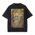 RE8 Lady Dimitrescu Comic Book Version Custom Black T-shirt - BYTOODAY