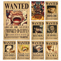 Sanji One Piece WANTED Custom Wall Posters - Item - BYTOODAY