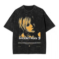 SH3 Horror Game Custom Black T-shirt - BYTOODAY