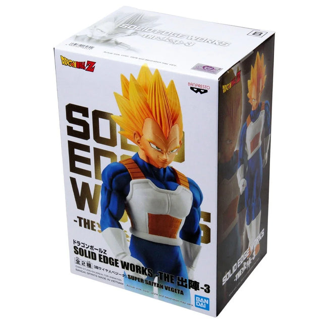 Super Saiyan Vegeta Figure - SOLID EDGE WORKS VOL.3 - Dragon Ball Z - BYTOODAY
