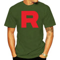 Team Rocket R Custom Printed T-shirt - Item - BYTOODAY