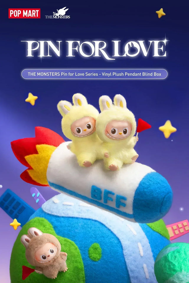 THE MONSTERS (LABUBU) - PIN FOR LOVE Series (A-M) - Item - BYTOODAY
