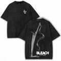 Zangetsu Sword Custom Black T-shirt - BYTOODAY