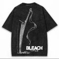 Zangetsu Sword Custom Black T-shirt - BYTOODAY