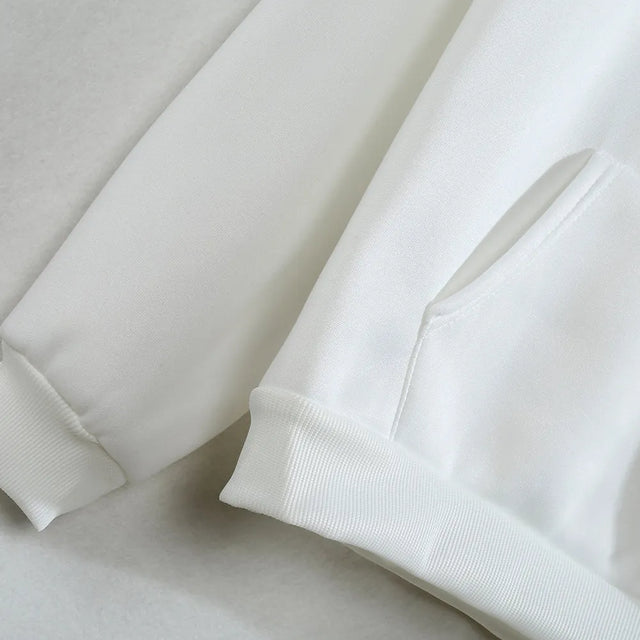 هودي بنمط زوج من القطط اللطيفة كاواي